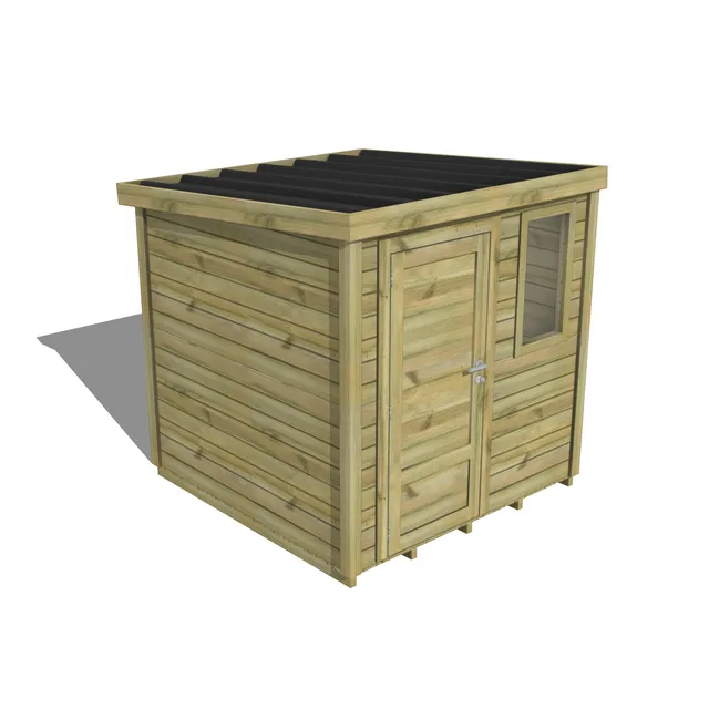 Abri Français Essentiel abri de jardin porte pleine 5,15 m²