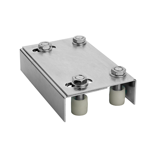 CQFT Guide Extensible Double Guide Portail Coulissant 4 Olives