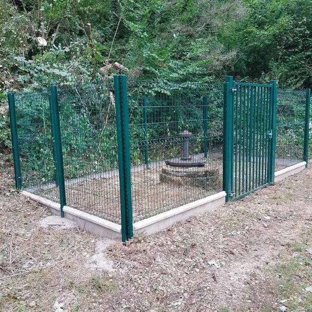 Rousseau Panneau soubassement béton 50cm longueur 254cm