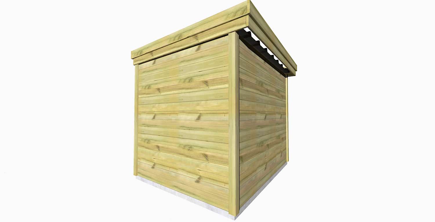 Abri Français Origine Abri Jardin 5m2 Porte Vitrée 27mm