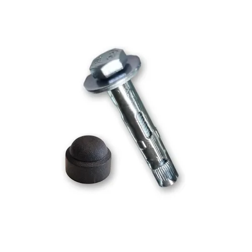 CQFT La visserie boulons à expansion 4pcs galvanisé platine poteau