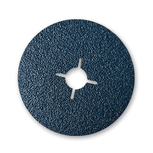 CQFT Disque fibre zirconium Ø125 mm grain 36 acier inox