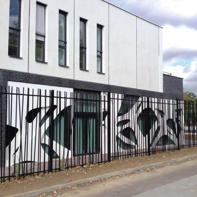 AZ Clôture Barreaudage Modul’Z panneau acier design
