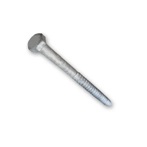 CQFT Tirefond TH12 Ø8mm vis bois sac 100pcs galvanisé