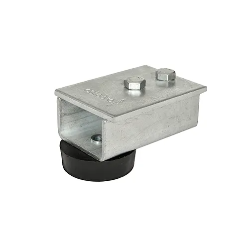 CQFT Butée F60 à visser porte coulissante acier