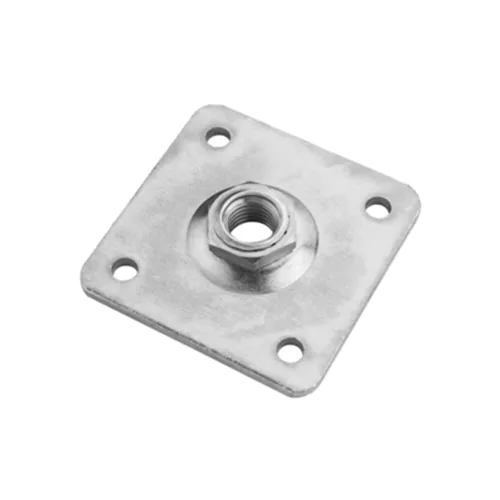 Platine Pivot Réglable M20 Électro-Zinguée Portail