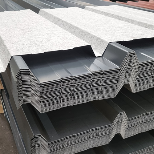 CQFT Tôles nervurées anti-condensation toiture galva laquée
