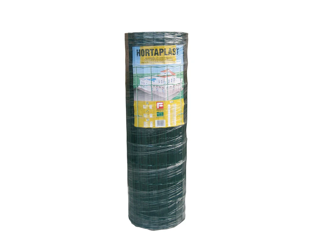 Eurofence Hortaplast Grillage soudé 100x50 rouleau vert