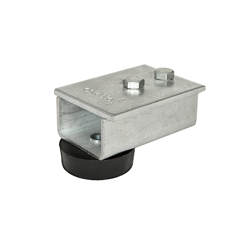 CQFT Butée F60 à visser porte coulissante acier