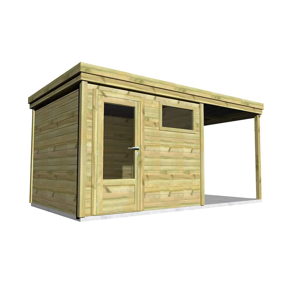 Abri Français Origine Contemporain 4,76x2,91 m 13,9 m2