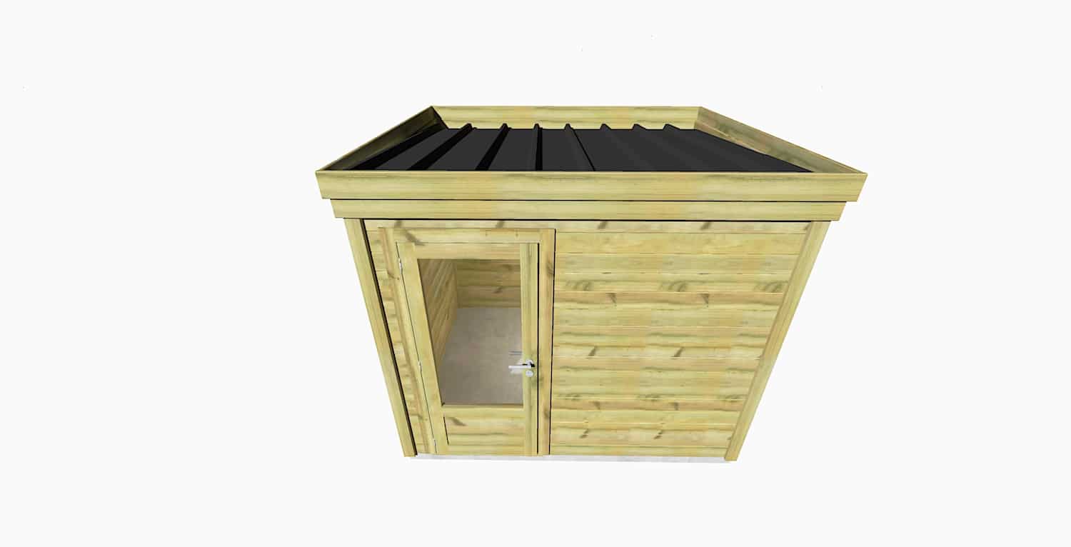 Abri Français Origine Abri Jardin 5m2 Porte Vitrée 27mm