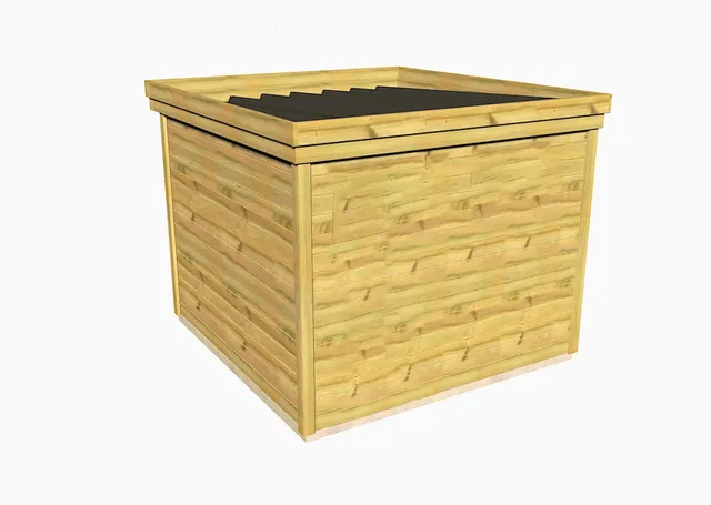 Abri Français Essentiel abri jardin bois 6,97 m2