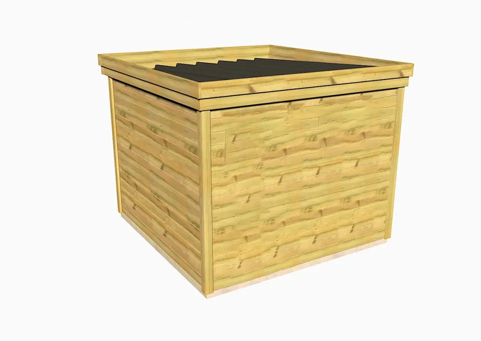 Abri Français Essentiel abri jardin bois 6,97 m2