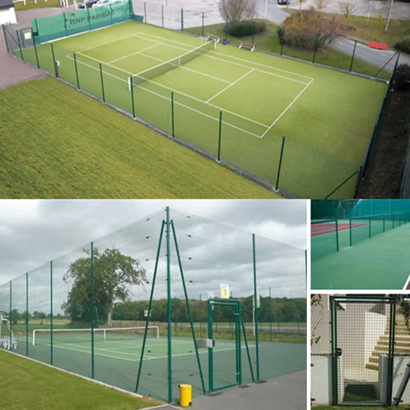 AZ Clôture tennis clôture terrain sportif acier vert