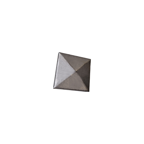 CQFT Les pointes chapeau 30x30mm pointe diamant acier 4 pentes