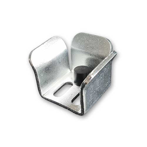 CQFT Accessoires portails U de réception coulissant acier