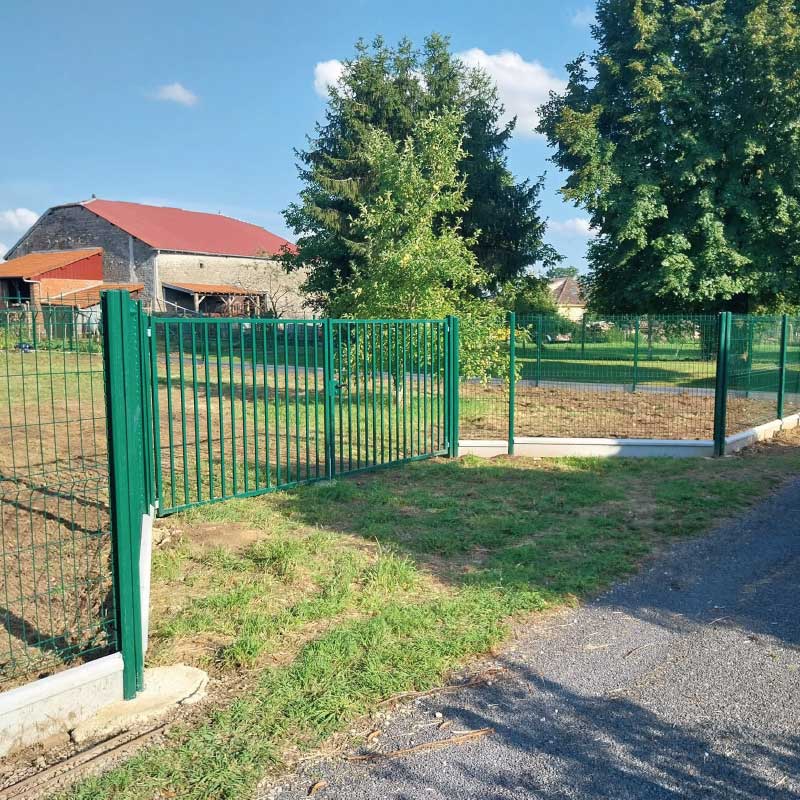 Eurofence ZEN portail barreaudé kit 1 vantail acier réversible