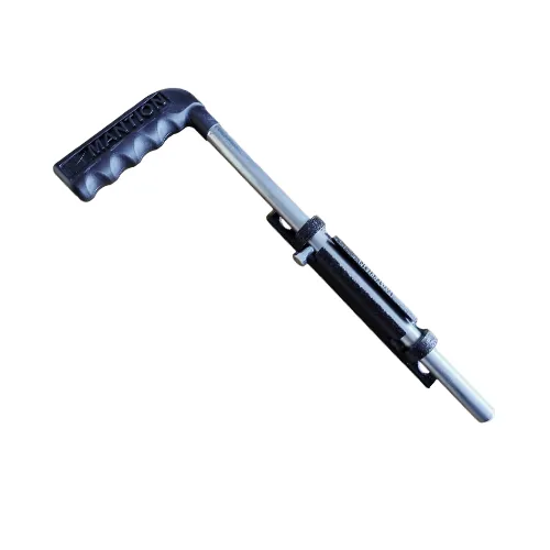 CQFT Verrou étroit à visser L.300mm portail battant zinc