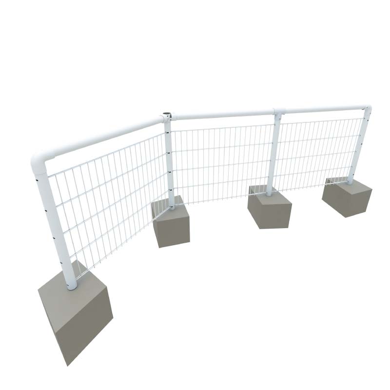 Eurofence Main courante habillée aluminium Bastifor stade