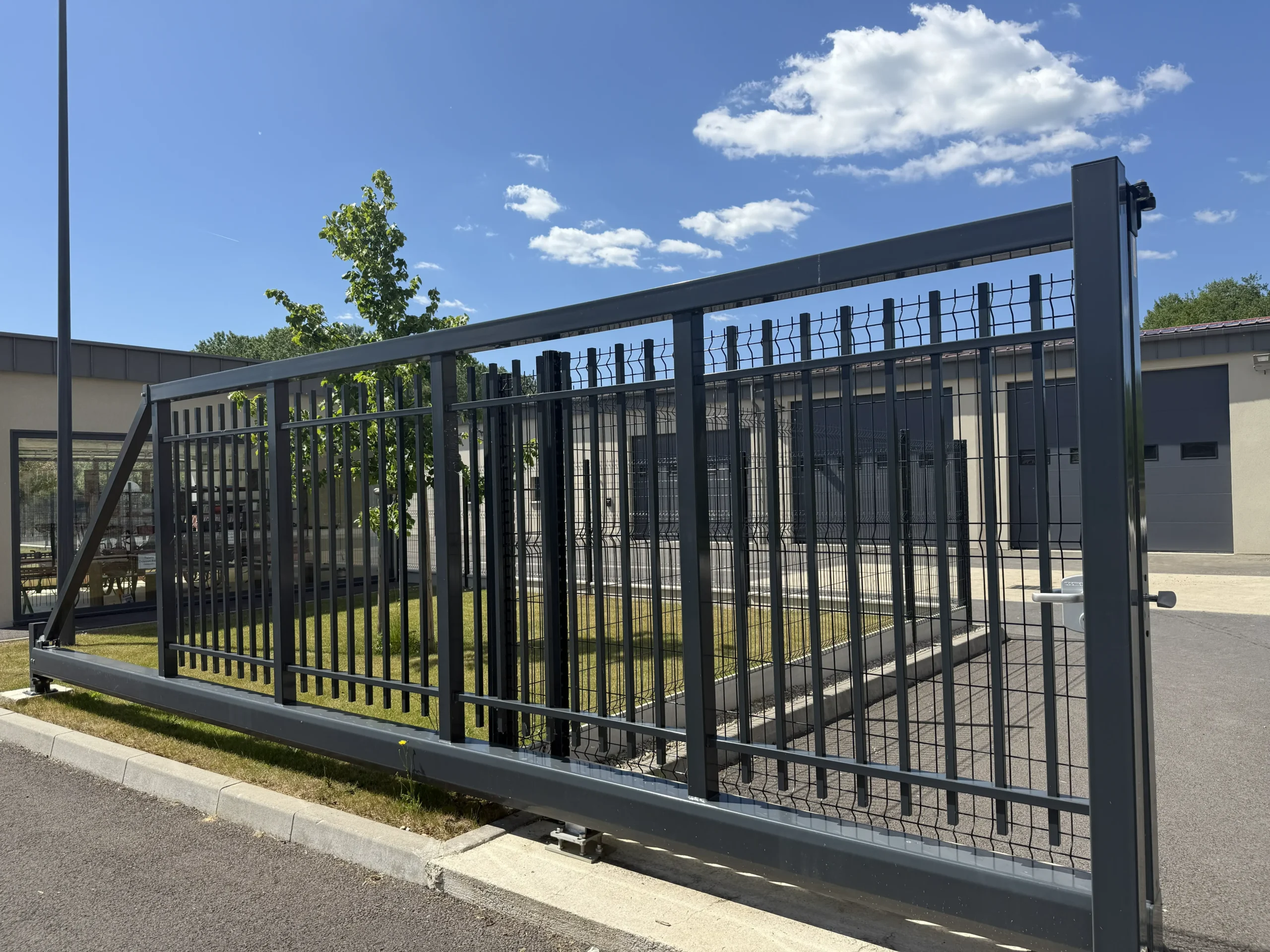 Eurofence Solano CXC portail autoportant barreaudé