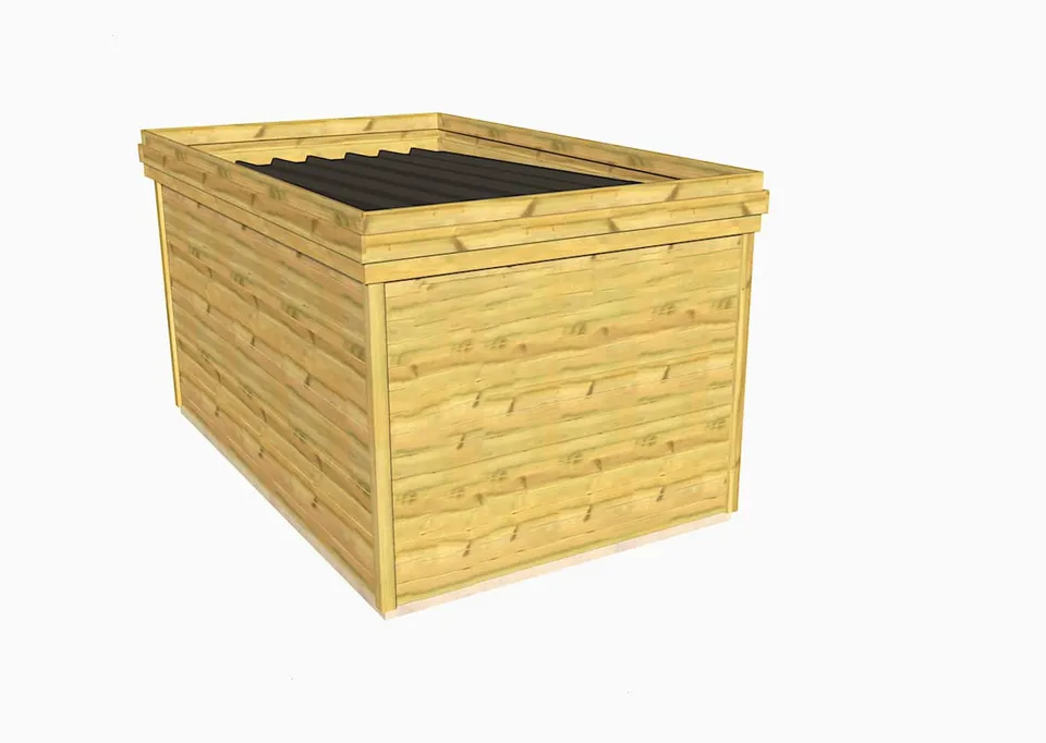 Abri Français Essentiel 2,64x4,34 m abri jardin 11,46 m² autoclave