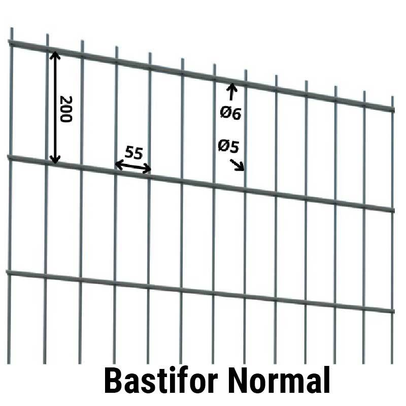 Eurofence Bastifor panneau treillis soudé haute sécurité