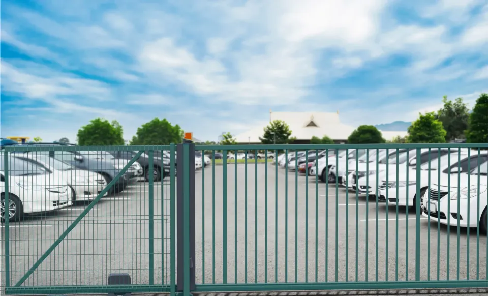 EUROFENCE SOLANO 95 Portail autoportant motorisé FAAC