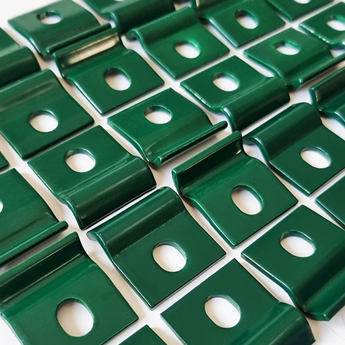 CQFT Pattes de fixation grillage acier galvanisé x10