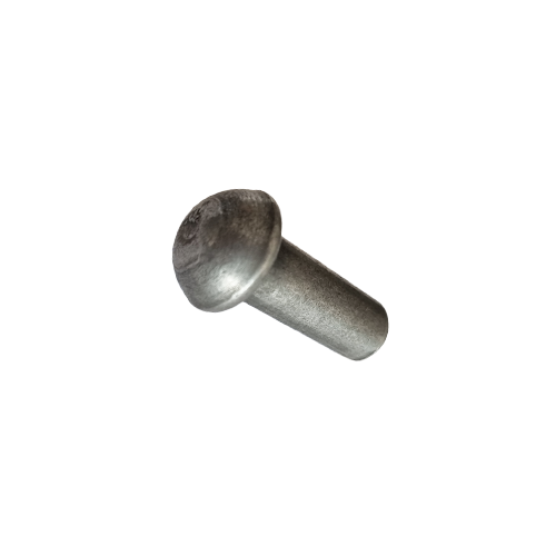 CQFT Rivets acier 10x25 mm tête ronde lot 10 pièces déco