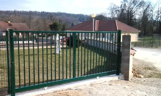 EUROFENCE Portails Coulizen portail coulissant kit 6 m