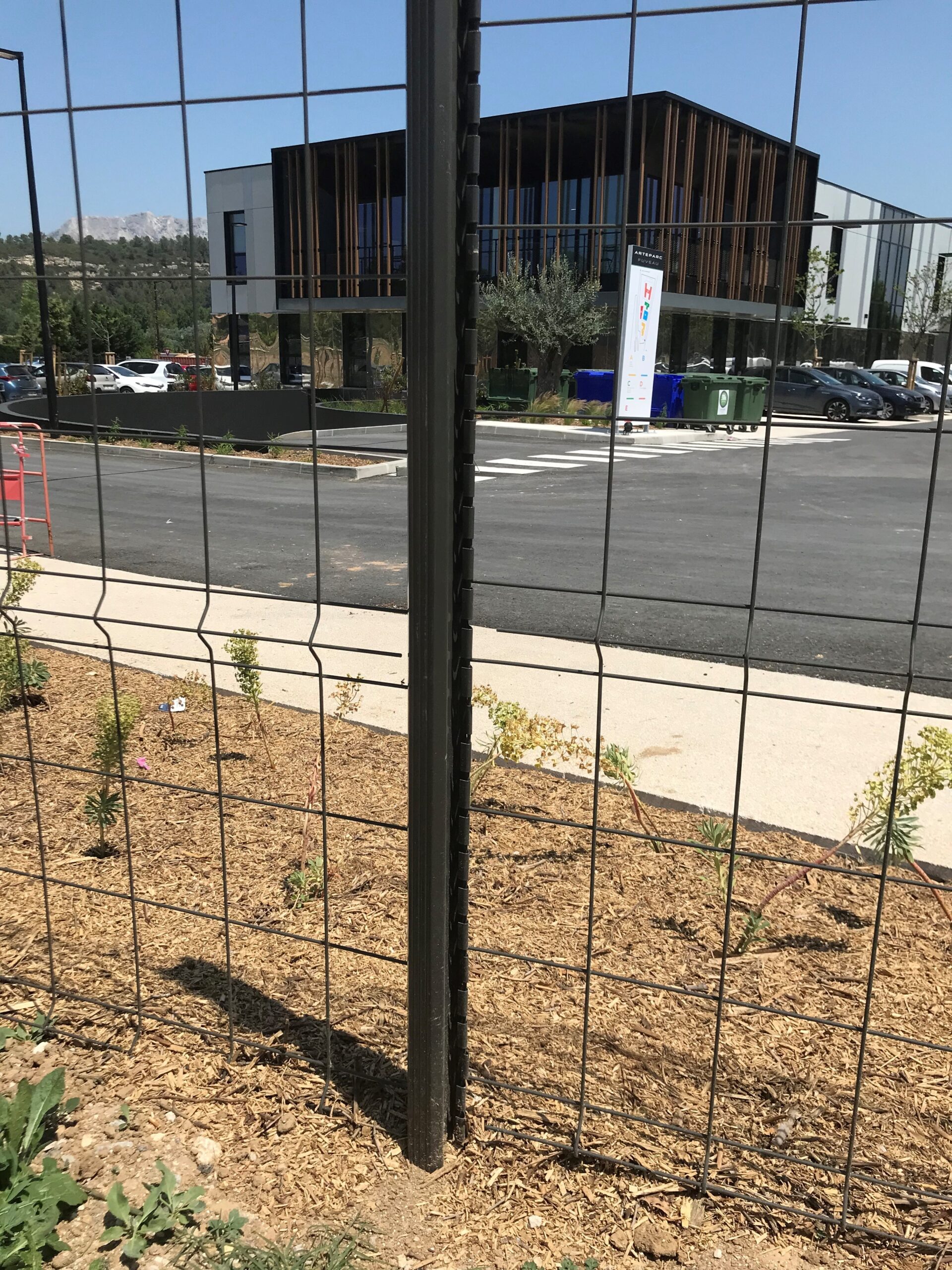 EUROFENCE BASTIPLI Zone Inondable panneau rigide métal