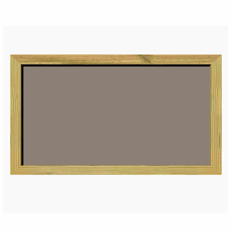 Abri Français Menuiseries fenêtre bois 90x50 cm autoclave