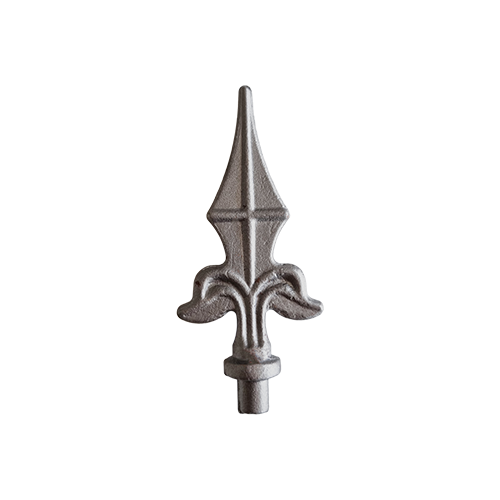 CQFT Pointes pointe fer forgé Ø12mm H.130mm