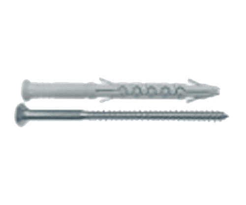 Abri Français Menuiseries vis 6x60 acier zingué + cheville unité