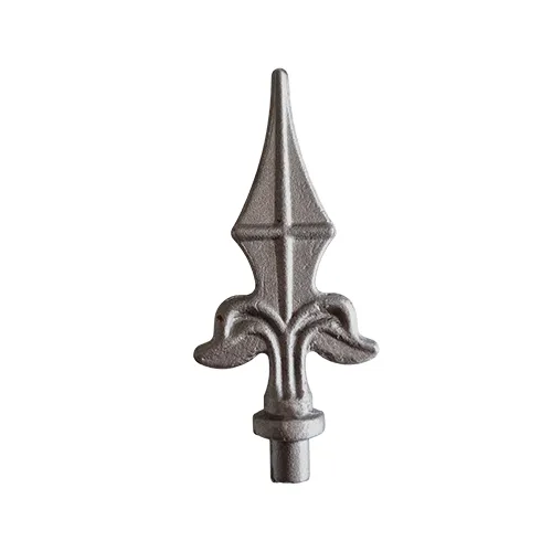 CQFT Les pointes pointe Ø17mm H.155 x L.70mm fer de lance acier