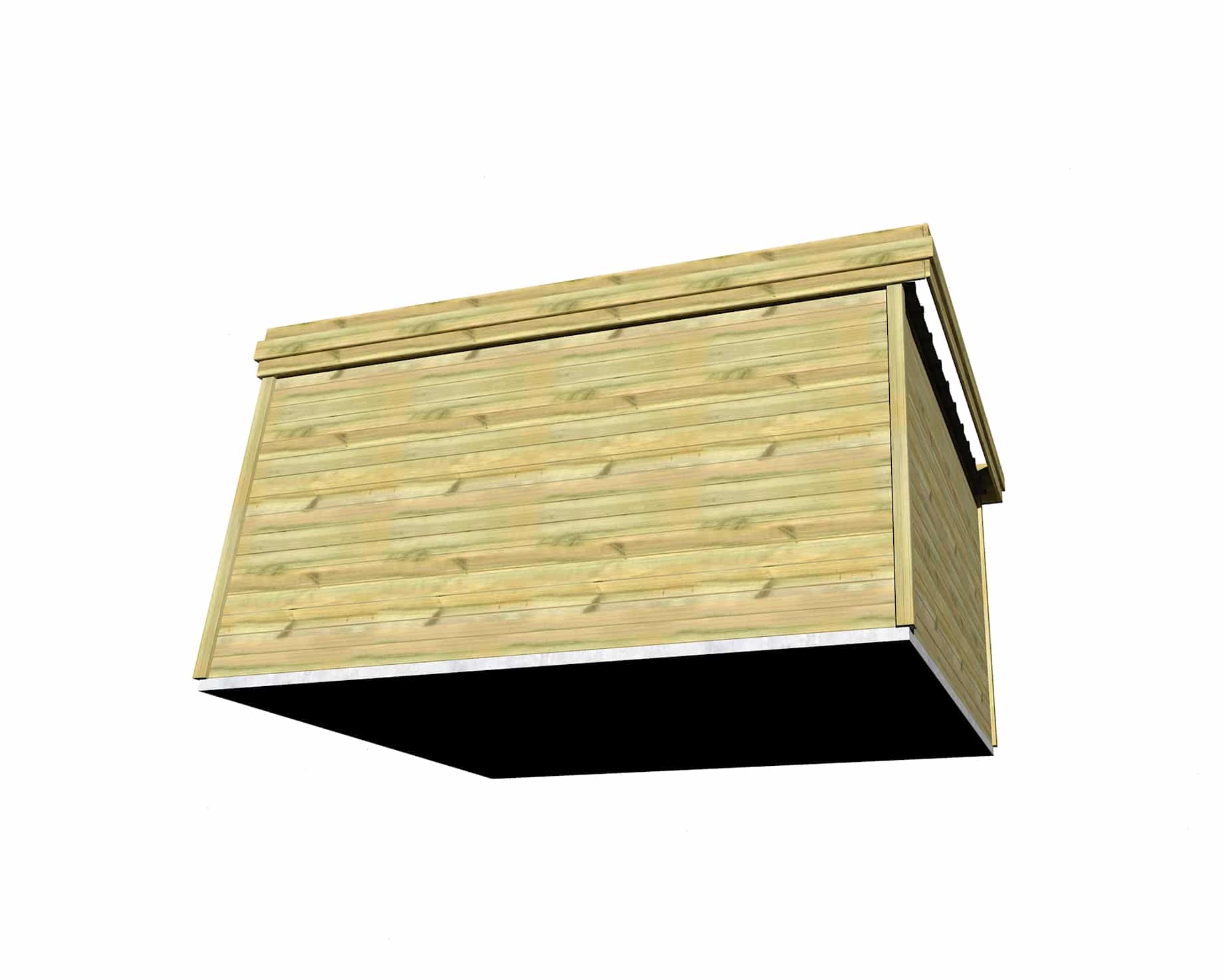 Abri Français Gamme Origine abri jardin porte pleine 16,4 m²