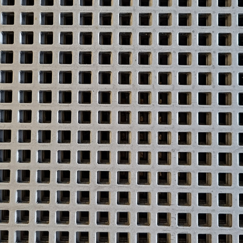 CQFT Tôles perforées motif carré tôle acier 5 mm