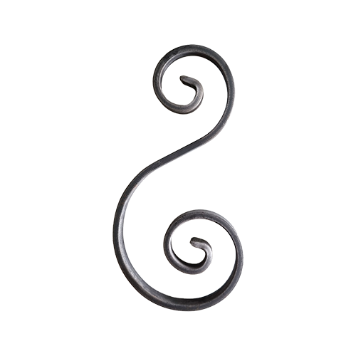 CQFT Volute S H220 x L110 mm plat 12x6 mm